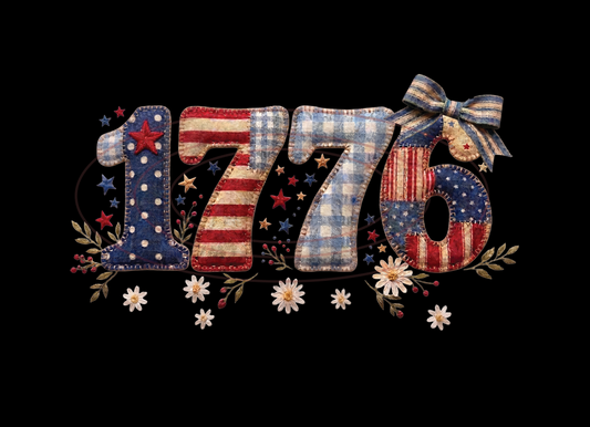 1776 Patchwork Digital Download