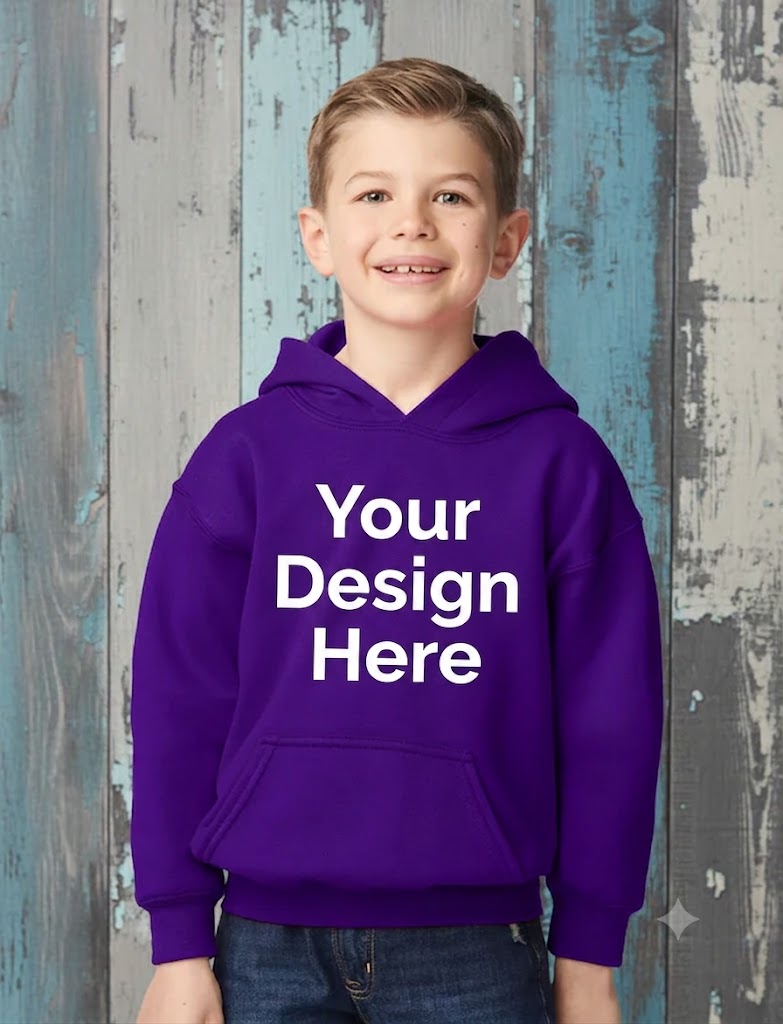 Gildan® 18500B Youth Hooded Sweatshirt