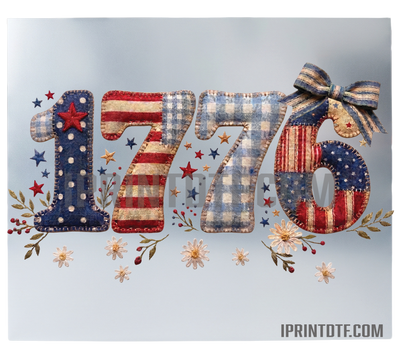 1776 DTF Print (Physical Product) 12 inches