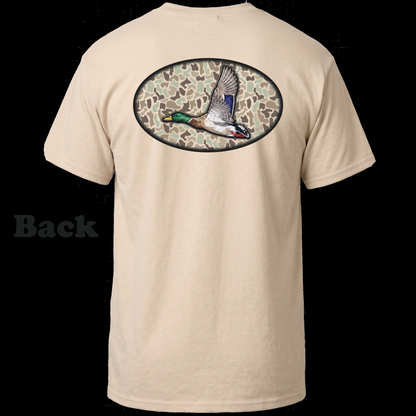 Mallard Camo Emblem Tee