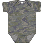 Rabbit Skins 4.5oz 100% Cotton Fine Infant Creeper - rs4424 with custom print (Copy)