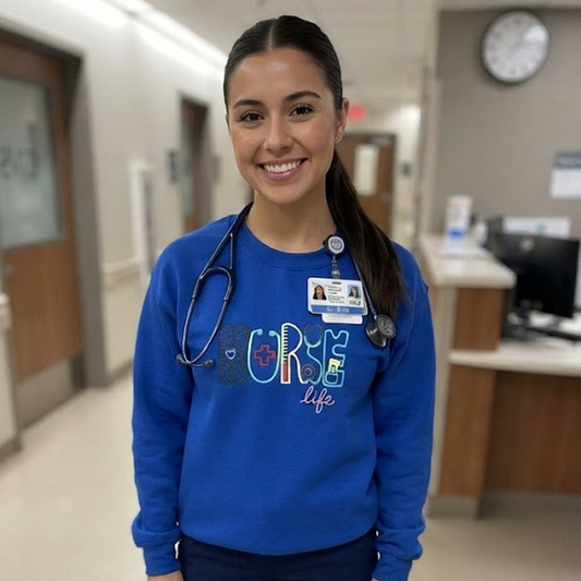 Nurse Life Embroidery