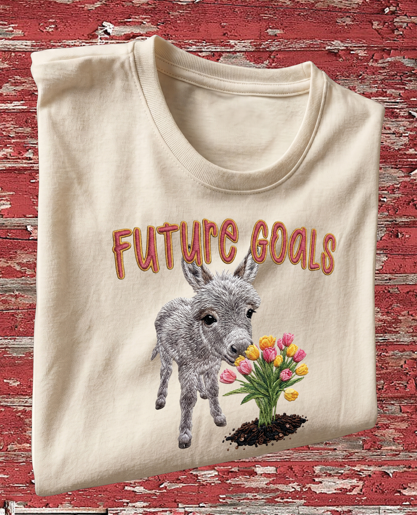 FURTURE GOALS DAISY TSHIRT 50/50 GILDAN