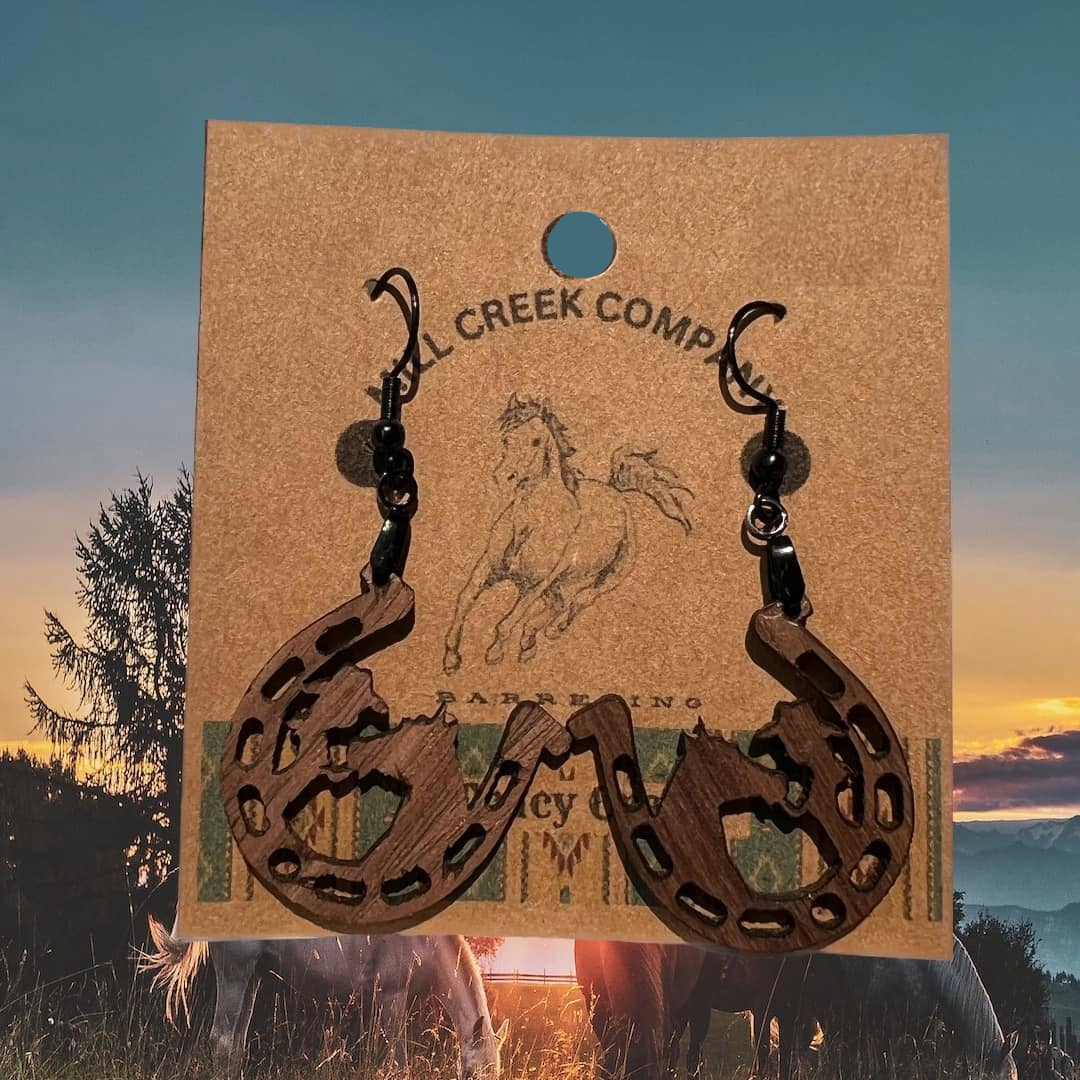 Horse-Shoe Earrings