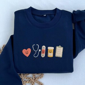 Medical Friends Embroidery Design, Nurse Life Embroidery