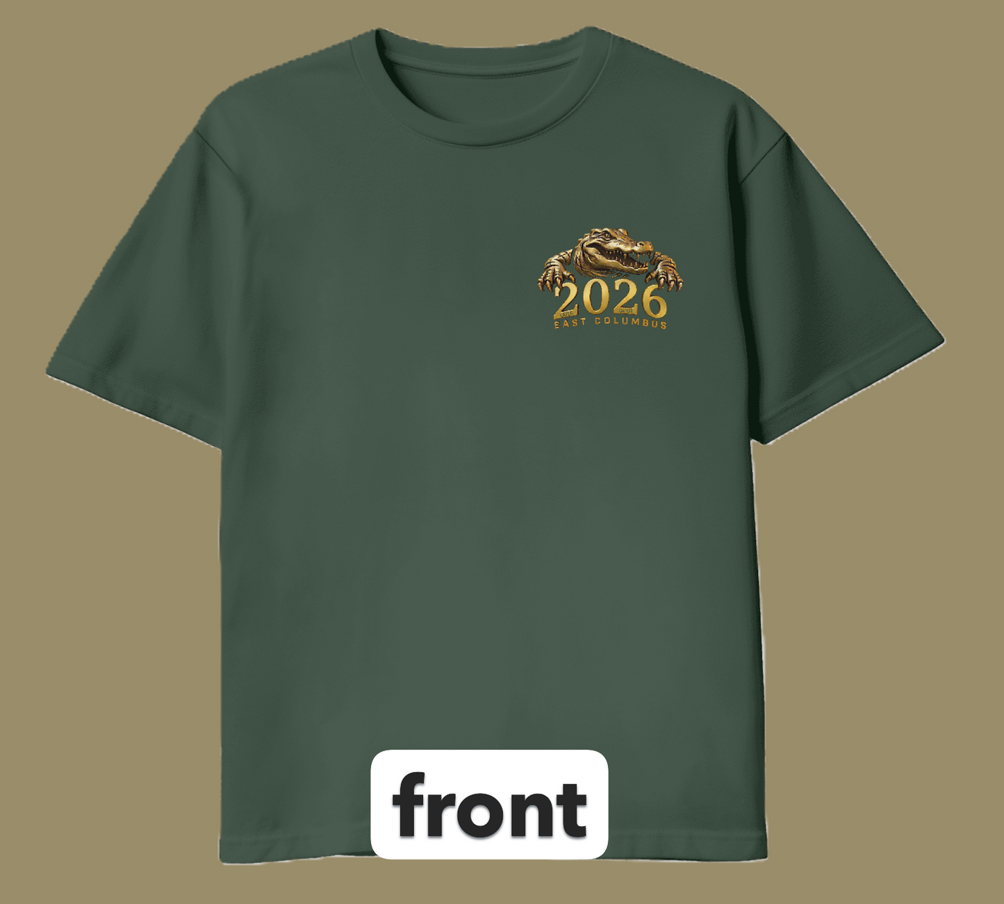 Later Gator Green Gildan 50/50 Tee