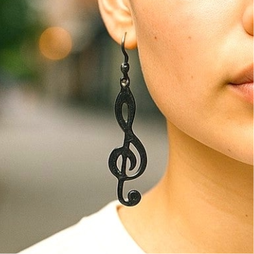Music Note Earrings